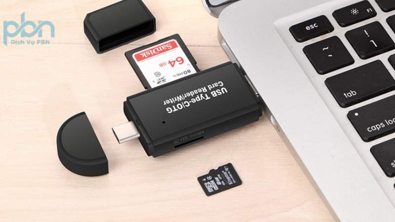 Kết nối Card Reader với máy tính và truy cập dữ liệu trên thẻ nhớ